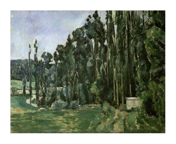Paul Cezanne Fine Art Open Edition Giclée:"The Poplar Trees"