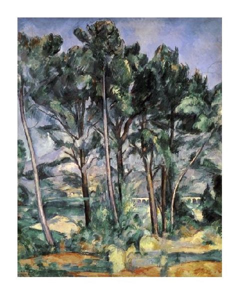 Paul Cezanne Fine Art Open Edition Gicl&eacute;e:"The Viaduct"