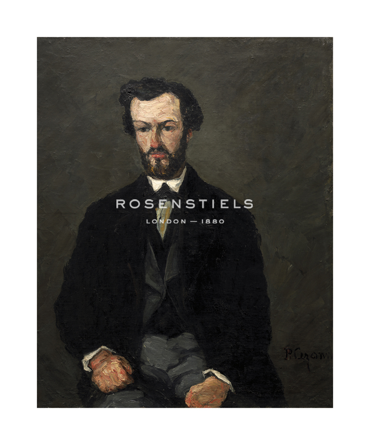 Paul Cezanne Hand Numbered Limited Edition Print on Paper :"Antony Valabrègue, 1866"