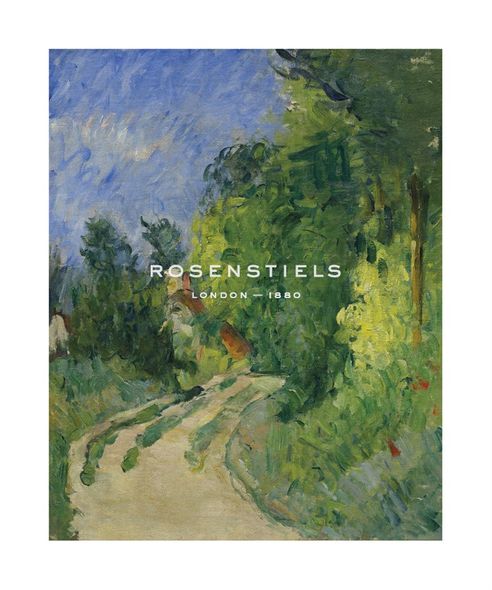 Paul Cezanne Hand Numbered Limited Edition Print on Paper :"Bend in the Road Through the Forest"
