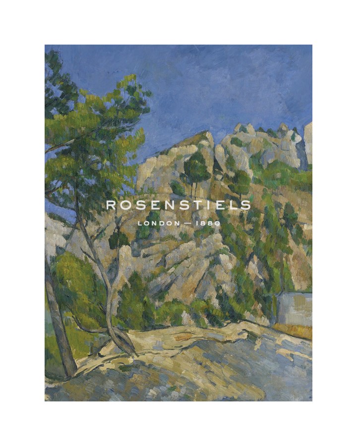 Paul Cezanne Hand Numbered Limited Edition Print on Paper :"Bottom of the Ravine"