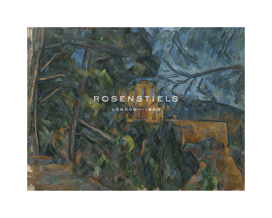 Paul Cezanne Hand Numbered Limited Edition Print on Paper :"Château Noir, 1903-04"