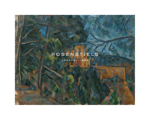Paul Cezanne Hand Numbered Limited Edition Print on Paper :"Château Noir, 1903-04"