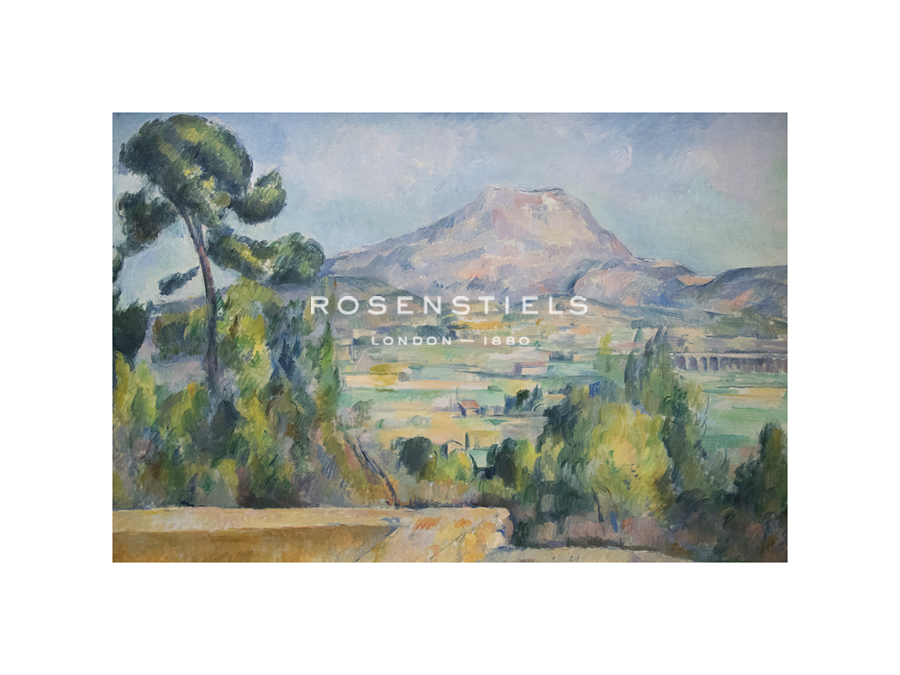 Paul Cezanne Hand Numbered Limited Edition Print on Paper :"Montagne Sainte-Victoire, c.1890"