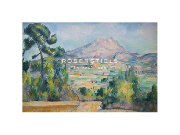 Paul Cezanne Hand Numbered Limited Edition Print on Paper :"Montagne Sainte-Victoire, c.1890"
