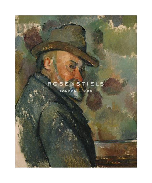 Paul Cezanne Hand Numbered Limited Edition Print on Paper :"Self-Portrait with a Hat, c.1890-1894"