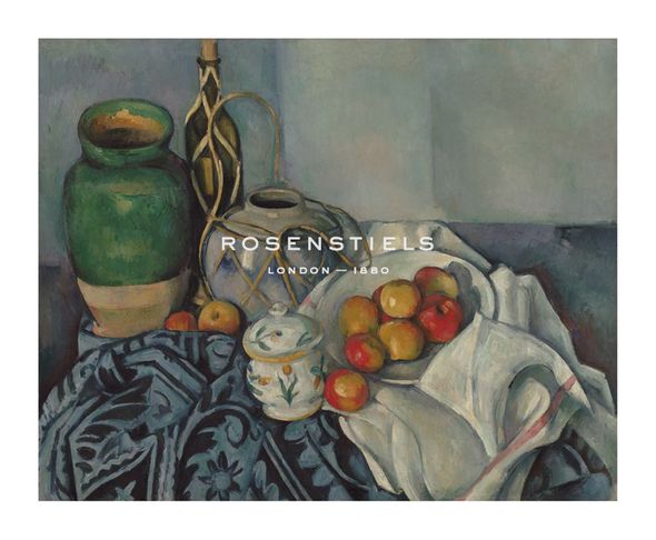 Paul Cezanne Hand Numbered Limited Edition Print on Paper :"Still Life with Ginger Jar, Sugar Bowl and Apples"