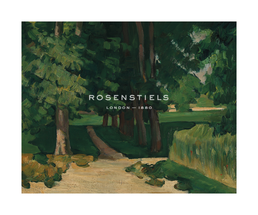 Paul Cezanne Hand Numbered Limited Edition Print on Paper :"The Avenue at the Jas de Bouffan, c.1874–1875"