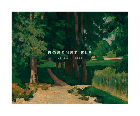 Paul Cezanne Hand Numbered Limited Edition Print on Paper :"The Avenue at the Jas de Bouffan, c.1874–1875"