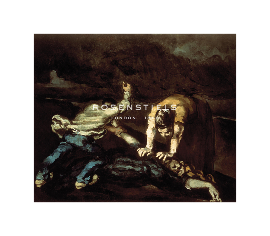 Paul Cezanne Hand Numbered Limited Edition Print on Paper :"The Murder, 1867-1870"