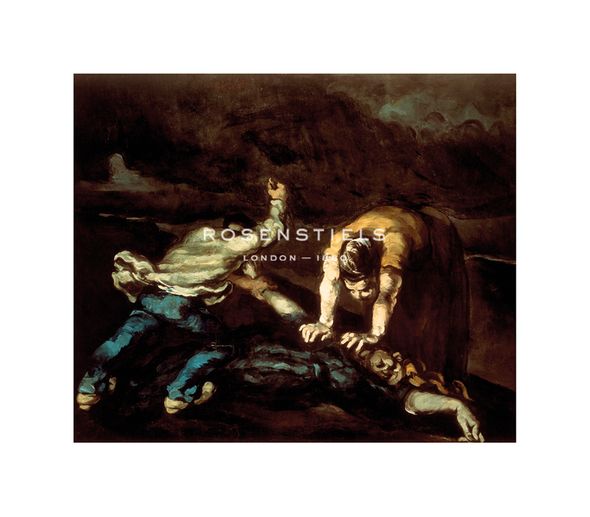 Paul Cezanne Hand Numbered Limited Edition Print on Paper :"The Murder, 1867-1870"