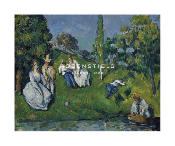 Paul Cezanne Hand Numbered Limited Edition Print on Paper :"The Pond, c.1877-1879"