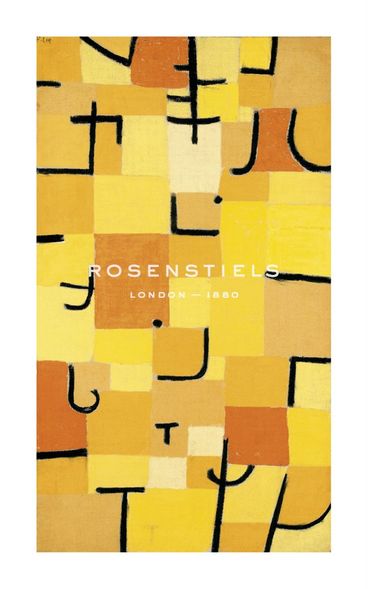 Paul Klee Hand Numbered Limited Edition Print on Paper :"Signs in Yellow"