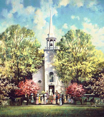 PAUL LANDRY 18X20 Secondary Market Art: "SPRING SONG"