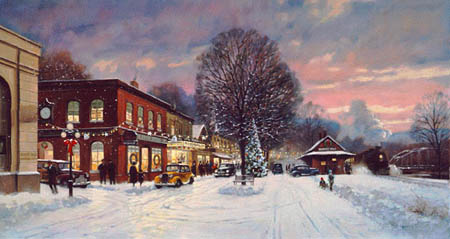 PAUL LANDRY 33X19 Secondary Market Art: "ITS A WONDERFUL CHRIST"