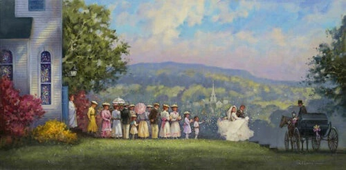 Paul Landry Signed Limited Edition Canvas: "Hope and Joy" Paul Landry Signed Limited Edition Canvas: "Hope and Joy"