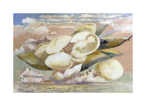 Paul Nash Hand Numbered Limited Edition Print on Paper :"Flight of the Magnolia"
