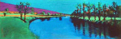 Paul Powis Limited Edition Giclée on Paper: "Downstream"