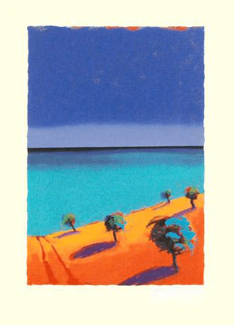 Paul Powis Limited Edition Serigraph on Paper: "The Ocean"