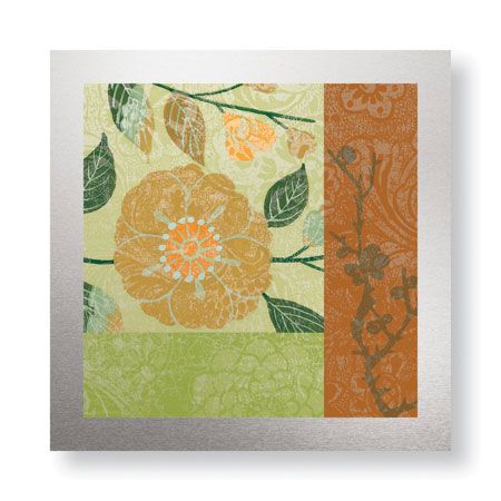 Paula Scaletta Limited Edition Ready to Hang Giclee on Brushed Aluminum: "Blossom Time II"