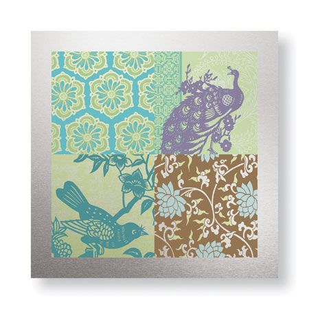 Paula Scaletta Limited Edition Ready to Hang Giclee on Brushed Aluminum: "Pure Bliss III"