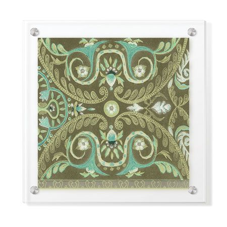 Paula Scaletta Limited Edition Ready to Hang Giclee on Clear Acrylic: "Embellishment I"