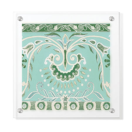 Paula Scaletta Limited Edition Ready to Hang Giclee on Clear Acrylic: "Embellishment III"