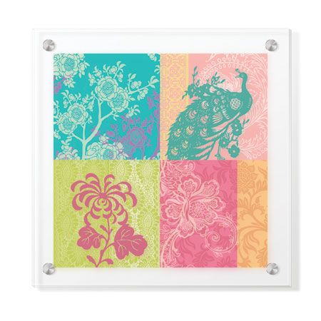 Paula Scaletta Limited Edition Ready to Hang Giclee on Clear Acrylic: "Pure Bliss I"