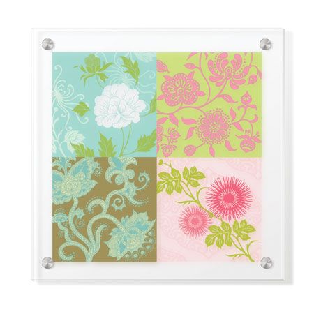 Paula Scaletta Limited Edition Ready to Hang Giclee on Clear Acrylic: "Pure Bliss II"