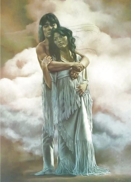 PENNI ANNE CROSS  Secondary Market Art: "WE ARE"