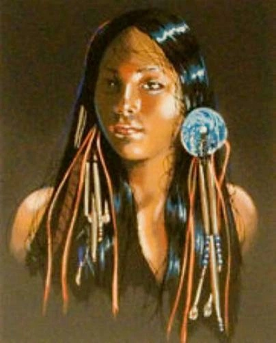 Penni Anne Cross Signed and Numbered Limited Edition Lithograph: "Night Eyes 1"