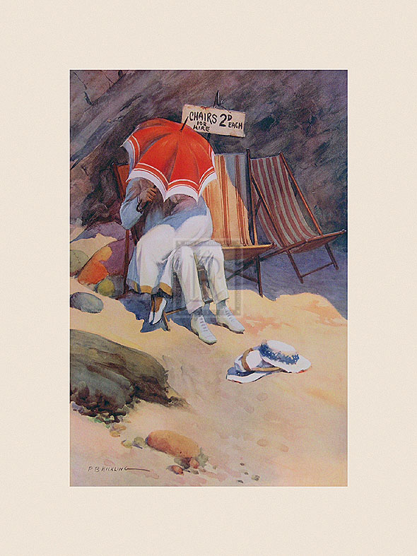 Percy Hickling Hand Numbered Limited Edition Print on Paper :"Thrift"