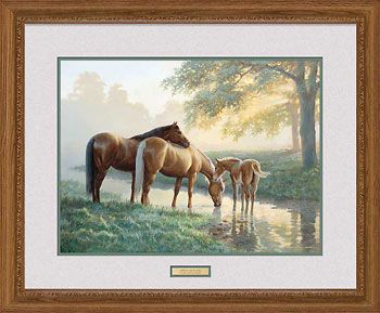 Persis Clayton Weirs Handsigned and Numbered Limited Edition: "Framed Spring Morning"