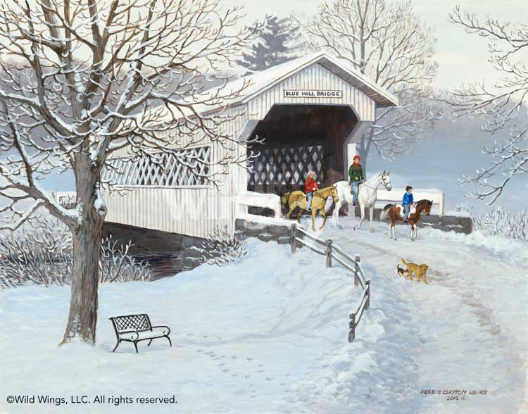 Persis Clayton Weirs Original Art: "Saturday Ride"