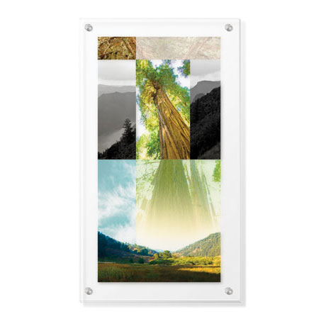 Peter Kitchell Limited Edition Ready to Hang Giclee on Clear Acrylic: "Sanctuaries Shadow Life"