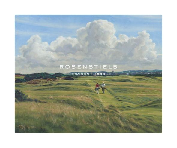 Peter Munro Hand Numbered Limited Edition Print on Paper :"St. Andrews 8th - "Short""