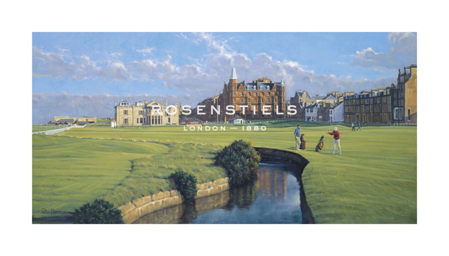 Peter Munro Hand Numbered Limited Edition Print on Paper :"St. Andrews - A Panorama"