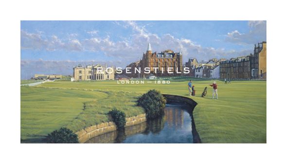 Peter Munro Hand Numbered Limited Edition Print on Paper :"St. Andrews - A Panorama"