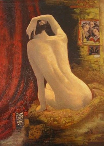 PETER NIXON Artist Signed and Numbered AP Serigraph: "GRACE VII" PETER NIXON Artist Signed and Numbered AP Serigraph: "GRACE VII"