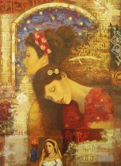 Peter Nixon Artist Signed and Numbered Edition Serigraph: "REGAL II"