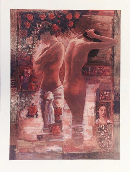 PETER NIXON Artist Signed and Numbered Serigraph: "GRACE VIII"