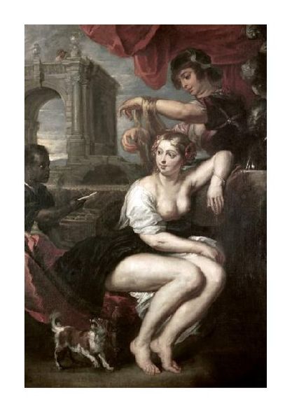 Peter Paul Rubens Fine Art Open Edition Gicl&eacute;e:"Bathsheba at the Spring"