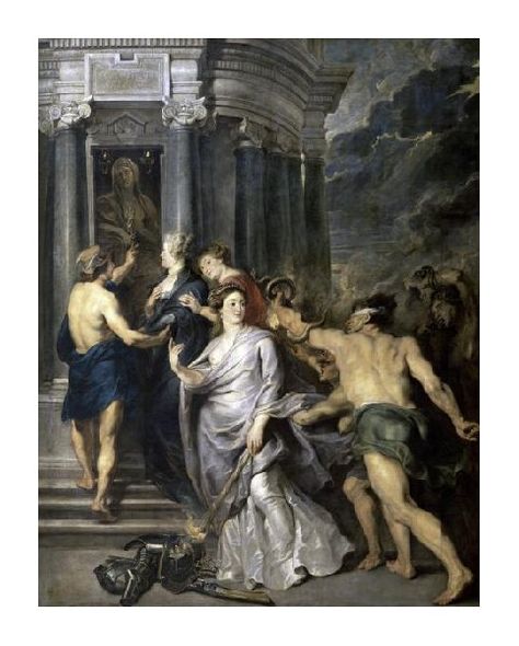 Peter Paul Rubens Fine Art Open Edition Gicl&eacute;e:"Peace of Angers (Life of Marie de Medici, Queen of France)"