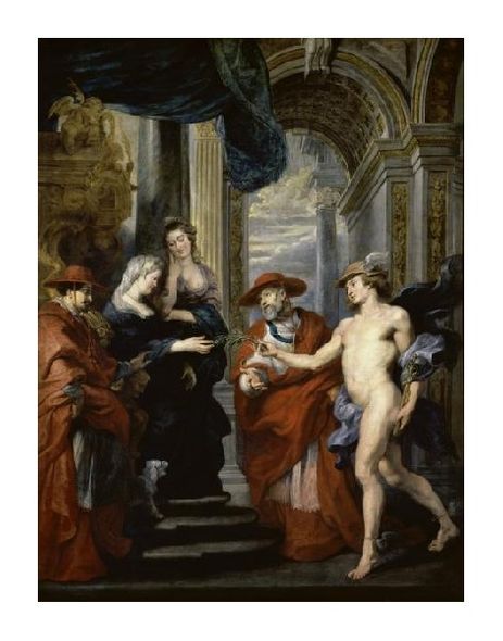 Peter Paul Rubens Fine Art Open Edition Gicl&eacute;e:"The Treaty of Angouleme (Life of Marie de Medici, Queen of France)"