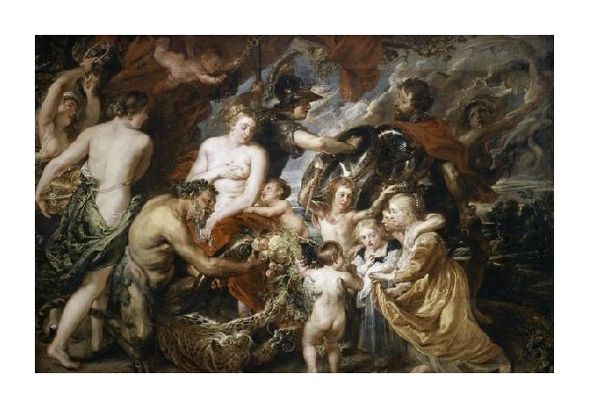 Peter Paul Rubens Fine Art Open Edition Gicl&eacute;e:"War & Peace"