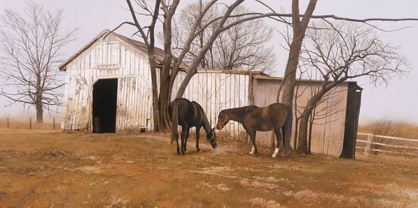 Peter Sculthorpe Hand Signed and Numbered Limted Edition Giclee on Etching Paper:"The Opportunist"