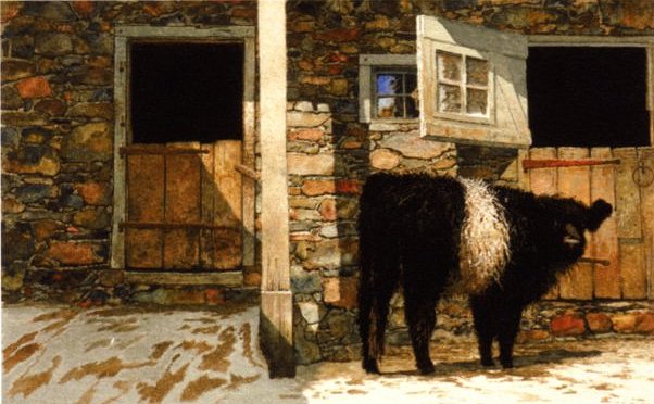 Peter Sculthorpe Handsigned & Numbered Limited Edition Giclee on Etching Paper:"Cornered"