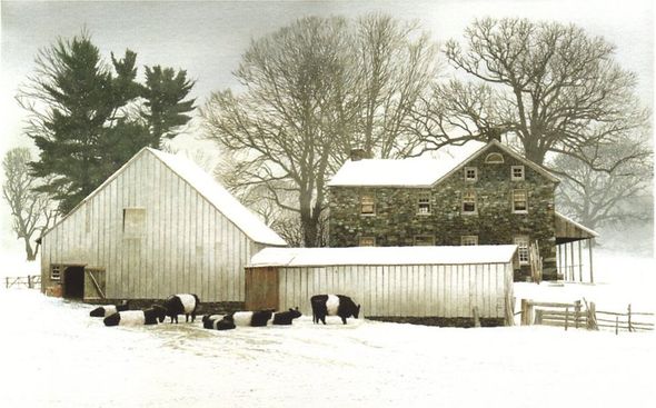 Peter Sculthorpe Handsigned & Numbered Limited Edition Giclee on Paper:"Pending Storm"