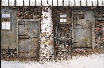 Peter Sculthorpe Artist Signed Limited Edition Giclee on Etching Paper:"Ferrier "