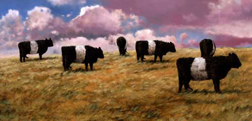Peter Sculthorpe Limted Edition Giclee on Etching Paper:"Spring Winds"